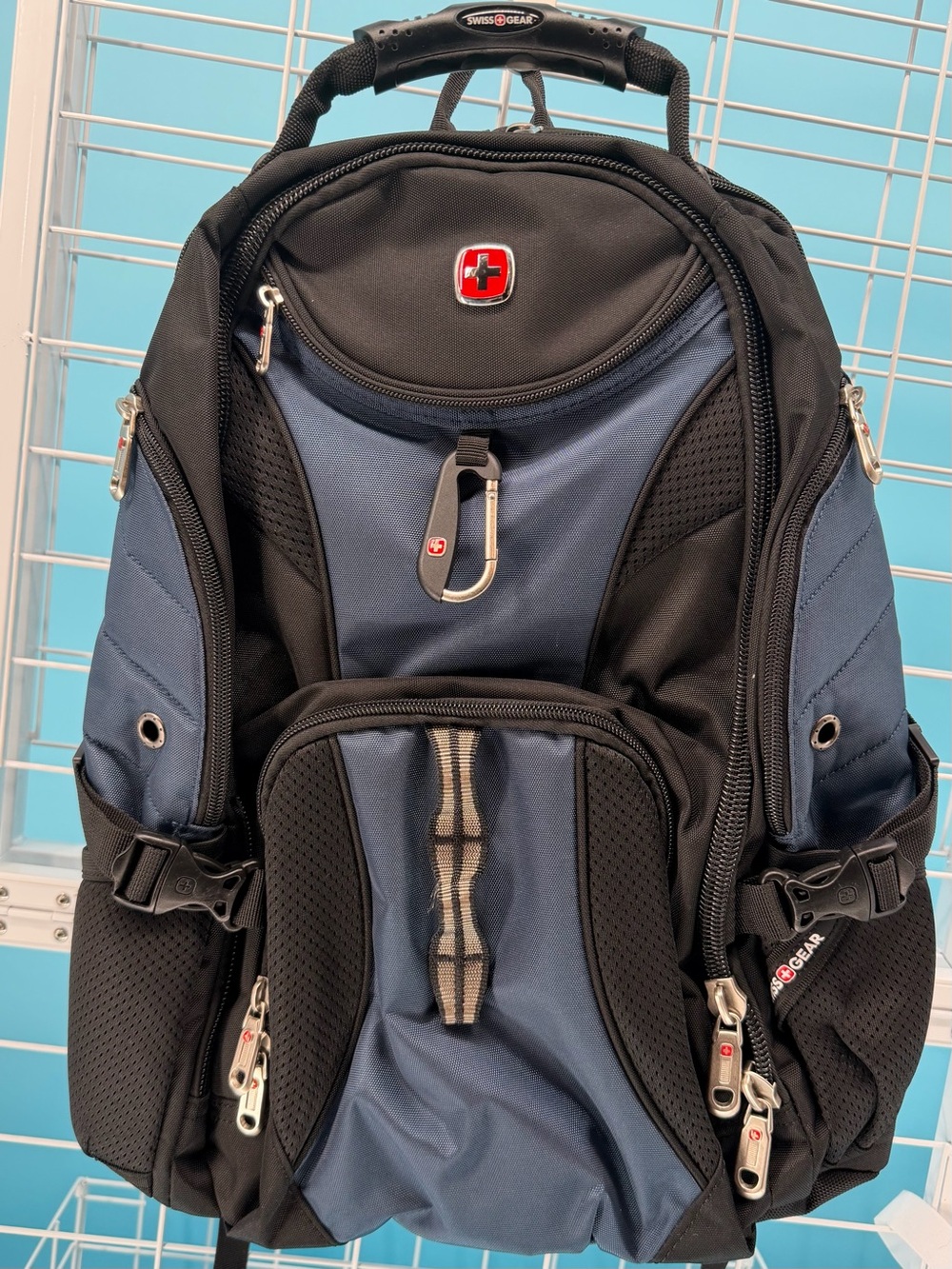 NEW SwissGear 1900 SmartScan Laptop Backpack - Blue/Black